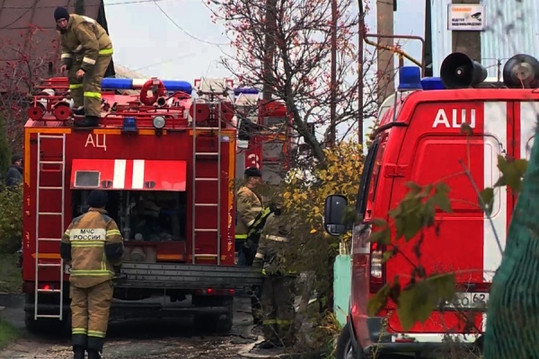 В Спасском районе в пожаре погиб человек