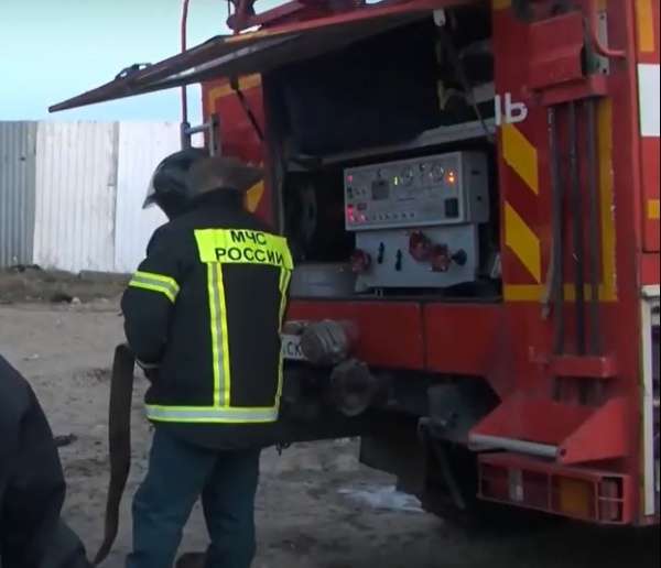 В Спасском районе сгорел жилой дом