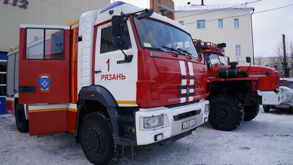 При пожаре в Рыбновском районе погиб мужчина