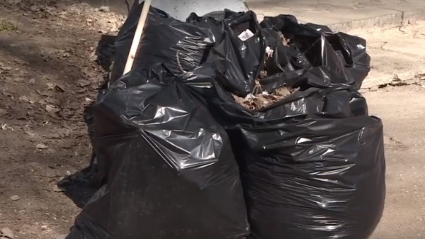 Участники первого осеннего субботника собрали 25 кубометров мусора