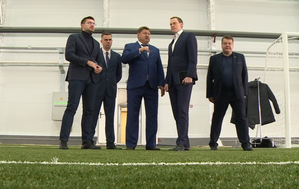 В Рязани открылся футбольный манеж – один из крупнейших в ЦФО