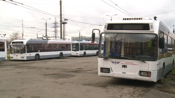 В Рязань поступили троллейбусы из Санкт-Петербурга