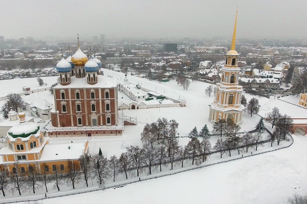 В Рязани благоустроили Кремлевский сквер