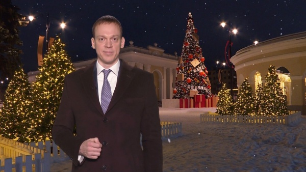 С наступающим Новым годом рязанцев поздравил Губернатор Павел Малков 