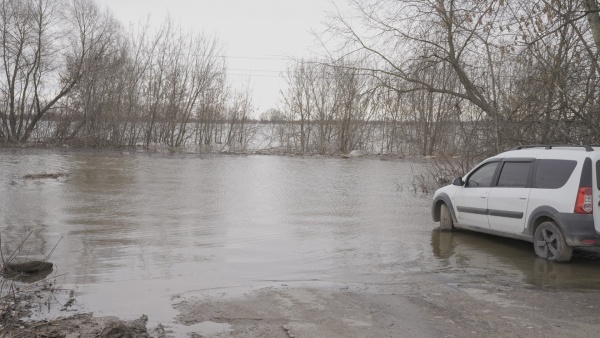 В Рязани и в Спасском районе подтопило дороги