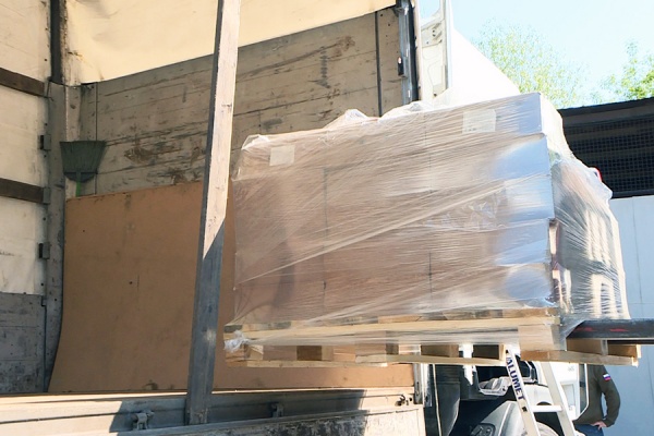 20 тонн гуманитарной помощи прибыло в Новую Каховку от жителей Рязанской области