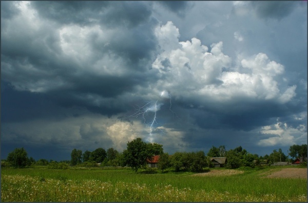 В четверг ожидается дождь и гроза в Рязанской области 