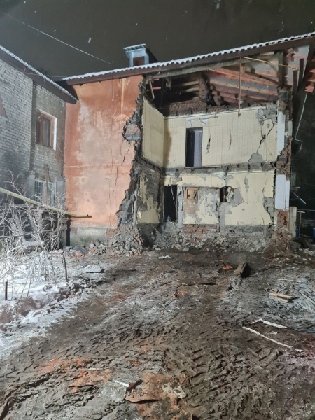Завершили разбор завалов дома на улице Пушкина