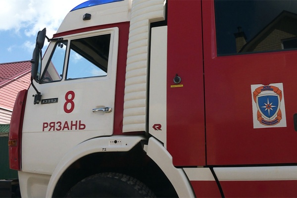 В Солотче мужчина погиб на пожаре в бане