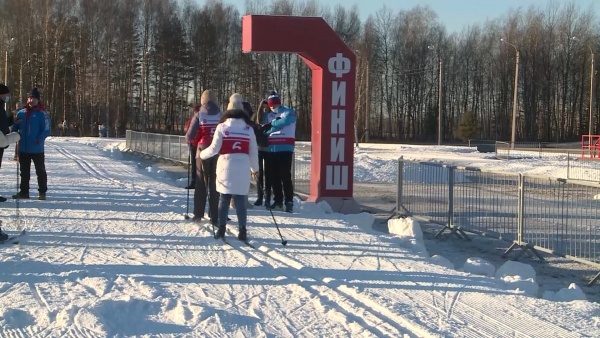 Стартовал забег «Лыжня России» в Рязанской области
