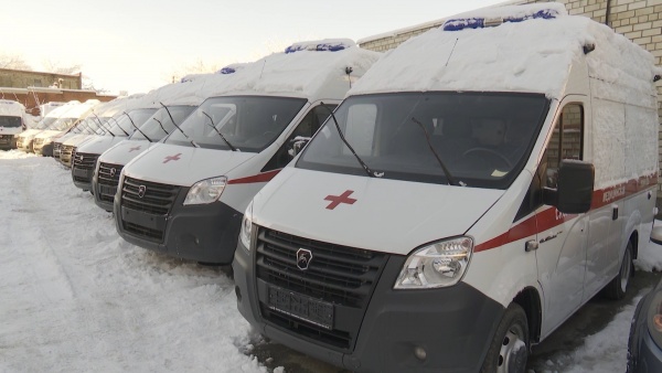 Рязань получила 9 новых автомобилей скорой помощи